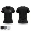 Town of Niagara Truck 8 Women's Short Sleeve V-neck Shirt - 1