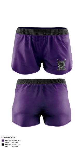 Womens Shorts, OC knights Castillo, Softball, Teamtime, Team time, sublimation, custom sports apparel, team uniforms, spirit wear, spiritwear, sports uniforms, custom shirts, team store, custom team store, fundraiser sports, apparel fundraiser