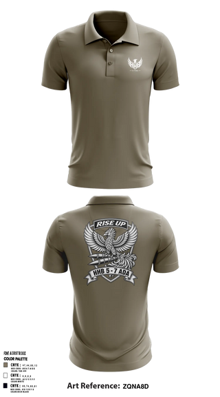 HHB 5-7 ADA Short Sleeve Performance Polo - 6