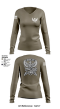 HHB 5-7 ADA Women's Long Sleeve V-neck Shirt - 6