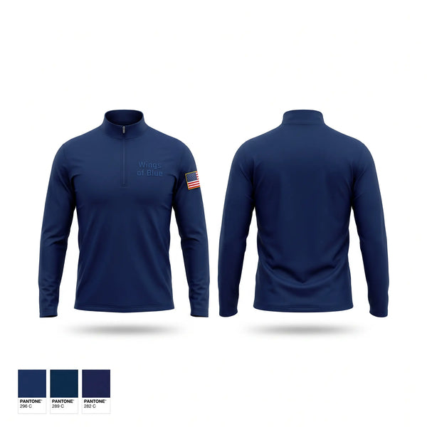 Windbreaker, Wings of Blue, Air Force, Teamtime, Team time, sublimation, custom sports apparel, team uniforms, spirit wear, spiritwear, sports uniforms, custom shirts, team store, custom team store, fundraiser sports, apparel fundraiser