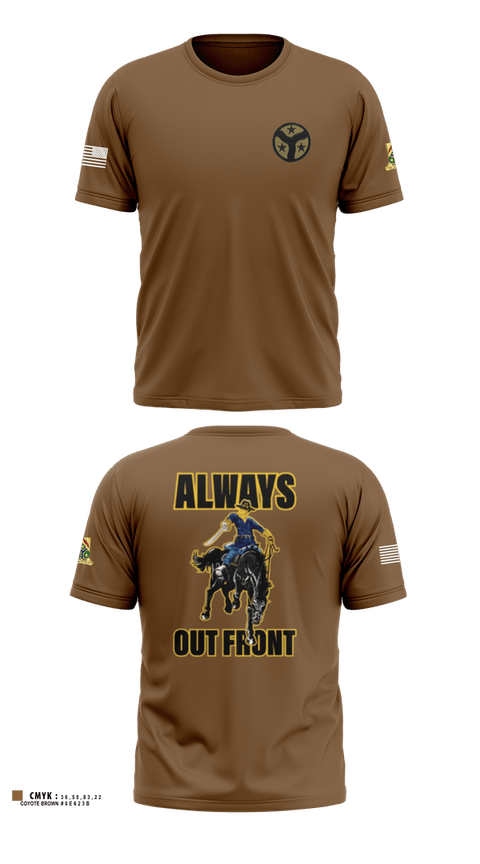 Short Sleeve Performance Shirt, 278th ACR, National Guard, Teamtime, Team time, sublimation, custom sports apparel, team uniforms, spirit wear, spiritwear, sports uniforms, custom shirts, team store, custom team store, fundraiser sports, apparel fundraiser