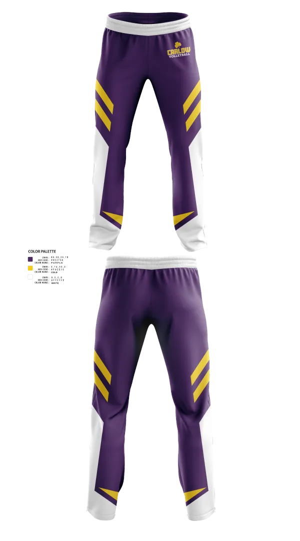 Sweatpants, Carlow University Men's Volleyball, Men's Volleyball, Teamtime, Team time, sublimation, custom sports apparel, team uniforms, spirit wear, spiritwear, sports uniforms, custom shirts, team store, custom team store, fundraiser sports, apparel fundraiser