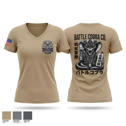 Womens Short Sleeve Vneck Shirt, Cco 2-2IN, 10TH MTN DIV, Army, Teamtime, Team time, sublimation, custom sports apparel, team uniforms, spirit wear, spiritwear, sports uniforms, custom shirts, team store, custom team store, fundraiser sports, apparel fundraiser