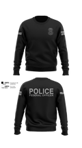 ICE ERO Atlanta 70833505 Crew Neck Sweatshirt - 100
