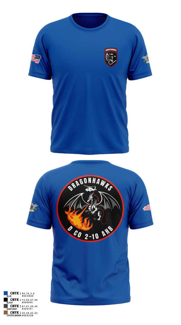 Short Sleeve Performance Shirt, 2-10 AHB Knighthawks, Spirit Store, Teamtime, Team time, sublimation, custom sports apparel, team uniforms, spirit wear, spiritwear, sports uniforms, custom shirts, team store, custom team store, fundraiser sports, apparel fundraiser