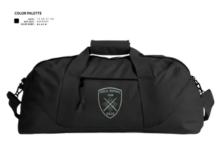 Duffle Bag, Doña Ana Sheriff’s Special Response Team, Police, Teamtime, Team time, sublimation, custom sports apparel, team uniforms, spirit wear, spiritwear, sports uniforms, custom shirts, team store, custom team store, fundraiser sports, apparel fundraiser