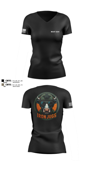 Womens Short Sleeve Vneck Shirt, MCAT 1220, , Teamtime, Team time, sublimation, custom sports apparel, team uniforms, spirit wear, spiritwear, sports uniforms, custom shirts, team store, custom team store, fundraiser sports, apparel fundraiser