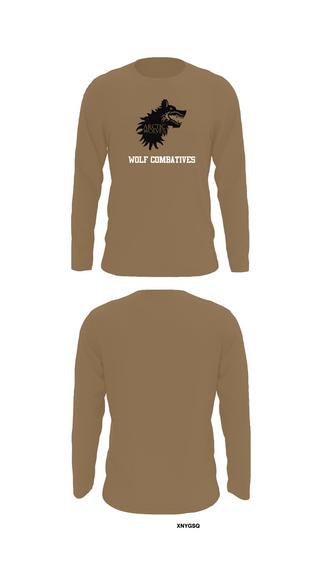 Long Sleeve Performance Shirt, Wolf Combatives, Army, Teamtime, Team time, sublimation, custom sports apparel, team uniforms, spirit wear, spiritwear, sports uniforms, custom shirts, team store, custom team store, fundraiser sports, apparel fundraiser