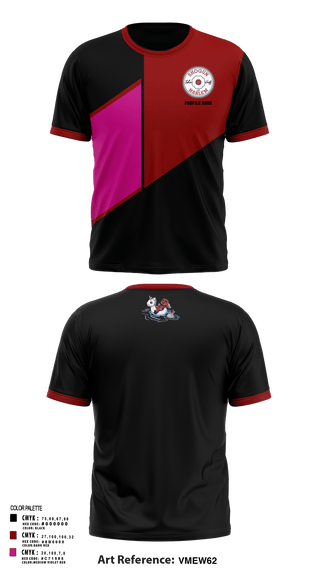 Short Sleeve Performance Shirt, Profile Bros, , Teamtime, Team time, sublimation, custom sports apparel, team uniforms, spirit wear, spiritwear, sports uniforms, custom shirts, team store, custom team store, fundraiser sports, apparel fundraiser