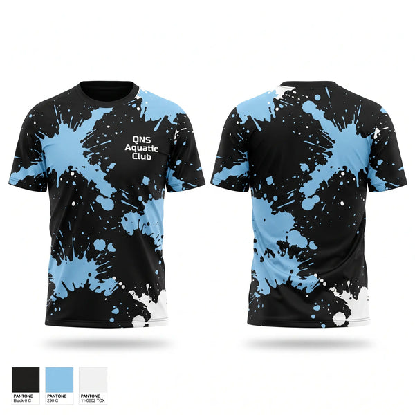 QNS Aquatic Club Short Sleeve Performance Shirt - 2