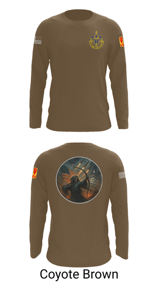 Long Sleeve Performance Shirt, HHB, 31st ADA BDE, , Teamtime, Team time, sublimation, custom sports apparel, team uniforms, spirit wear, spiritwear, sports uniforms, custom shirts, team store, custom team store, fundraiser sports, apparel fundraiser