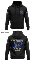 Cincinnati Police Canine Unit 49212857 Zip Hoodie - 32