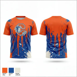 Old School Cotton Feel Shirt, Chester Academy Track & Field, Track & Field, Teamtime, Team time, sublimation, custom sports apparel, team uniforms, spirit wear, spiritwear, sports uniforms, custom shirts, team store, custom team store, fundraiser sports, apparel fundraiser