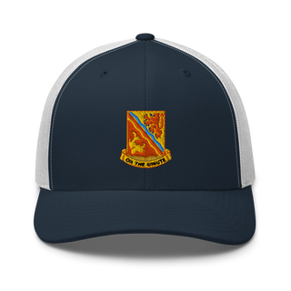 Bravo Battery 6th BN 37th FAR 31012315 Retro Trucker Hat | Yupoong 6606