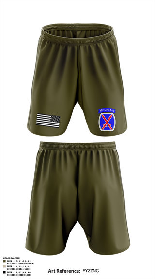 Athletic Shorts With Pockets, CHO, Army, Teamtime, Team time, sublimation, custom sports apparel, team uniforms, spirit wear, spiritwear, sports uniforms, custom shirts, team store, custom team store, fundraiser sports, apparel fundraiser