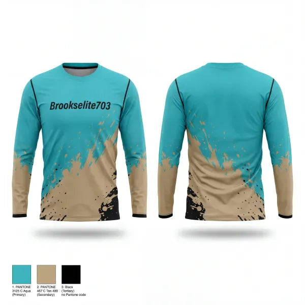 Long Sleeve Performance Shirt, Brookselite703, Men's Basketball, Teamtime, Team time, sublimation, custom sports apparel, team uniforms, spirit wear, spiritwear, sports uniforms, custom shirts, team store, custom team store, fundraiser sports, apparel fundraiser