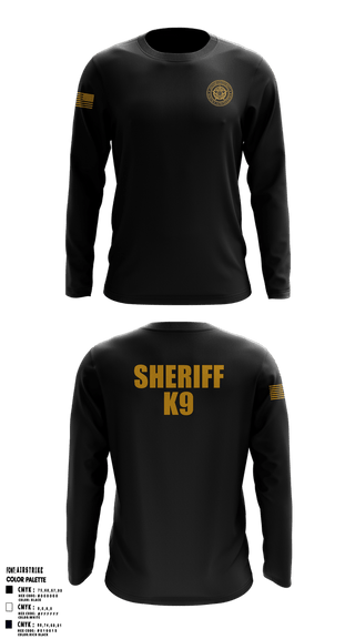 Long Sleeve Performance Shirt, Webster County Sheriff's Office, Police, Teamtime, Team time, sublimation, custom sports apparel, team uniforms, spirit wear, spiritwear, sports uniforms, custom shirts, team store, custom team store, fundraiser sports, apparel fundraiser