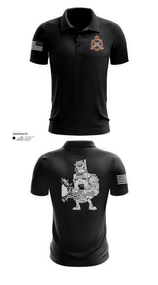 Short Sleeve Performance Polo, 2nd Platoon, National Guard, Teamtime, Team time, sublimation, custom sports apparel, team uniforms, spirit wear, spiritwear, sports uniforms, custom shirts, team store, custom team store, fundraiser sports, apparel fundraiser