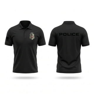 Short Sleeve Performance Polo, OU Police Department, Police, Teamtime, Team time, sublimation, custom sports apparel, team uniforms, spirit wear, spiritwear, sports uniforms, custom shirts, team store, custom team store, fundraiser sports, apparel fundraiser