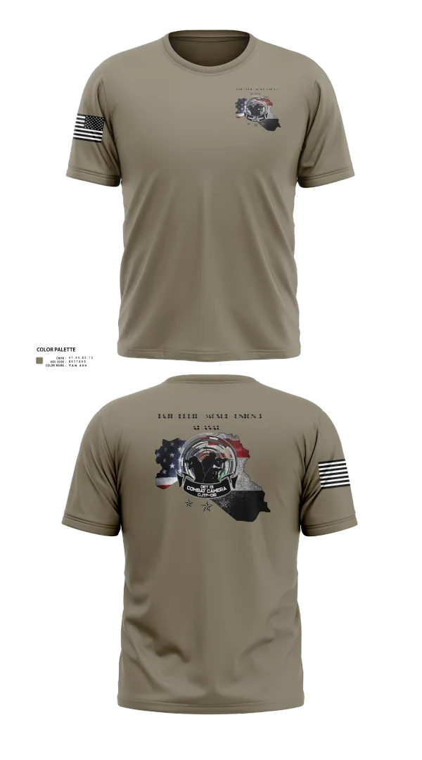 Short Sleeve Performance Shirt, 982nd Combat Camera Co., , Teamtime, Team time, sublimation, custom sports apparel, team uniforms, spirit wear, spiritwear, sports uniforms, custom shirts, team store, custom team store, fundraiser sports, apparel fundraiser