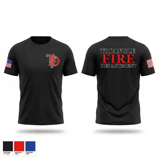 Short Sleeve Performance Shirt, Triangle Fire Department, Fire Department, Teamtime, Team time, sublimation, custom sports apparel, team uniforms, spirit wear, spiritwear, sports uniforms, custom shirts, team store, custom team store, fundraiser sports, apparel fundraiser