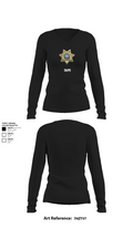 Dapo 61532037 Women's Long Sleeve V-neck Shirt - 21