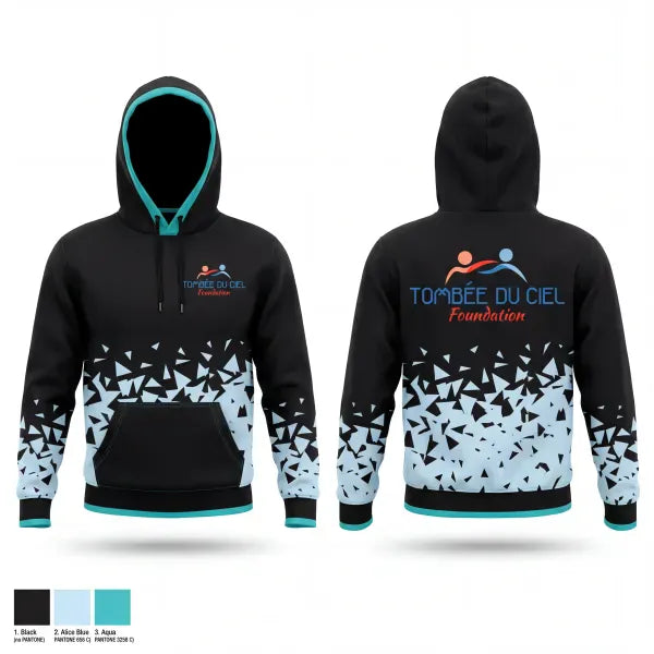 Hoodie, TOMBÉE DU CIEL, Baseball, Teamtime, Team time, sublimation, custom sports apparel, team uniforms, spirit wear, spiritwear, sports uniforms, custom shirts, team store, custom team store, fundraiser sports, apparel fundraiser