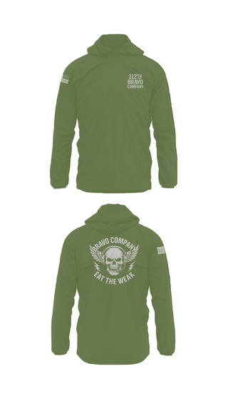 Windbreaker, 112th Signal Battalion B CO, , Teamtime, Team time, sublimation, custom sports apparel, team uniforms, spirit wear, spiritwear, sports uniforms, custom shirts, team store, custom team store, fundraiser sports, apparel fundraiser