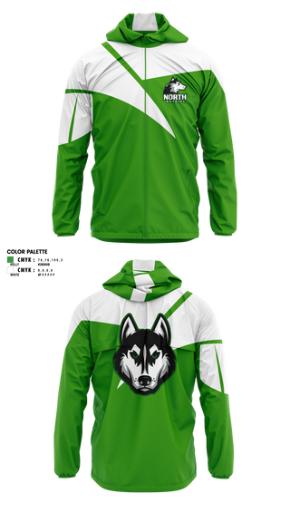 Windbreaker, North Huskies, Track & Field, Teamtime, Team time, sublimation, custom sports apparel, team uniforms, spirit wear, spiritwear, sports uniforms, custom shirts, team store, custom team store, fundraiser sports, apparel fundraiser