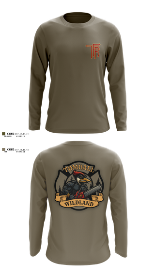 Long Sleeve Performance Shirt, Tomball Wildland, , Teamtime, Team time, sublimation, custom sports apparel, team uniforms, spirit wear, spiritwear, sports uniforms, custom shirts, team store, custom team store, fundraiser sports, apparel fundraiser