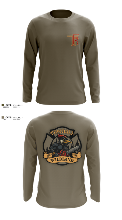 Tomball Wildland 83811767 Long Sleeve Performance Shirt 1