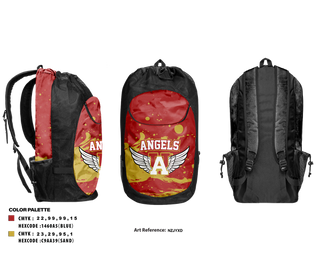 Gear Bag, Angels, , Teamtime, Team time, sublimation, custom sports apparel, team uniforms, spirit wear, spiritwear, sports uniforms, custom shirts, team store, custom team store, fundraiser sports, apparel fundraiser