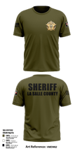La Salle county sheriff’s office  Short Sleeve Performance Shirt - 1