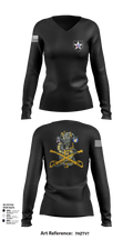 5-17 68237132 Women's Long Sleeve V-neck Shirt - 32