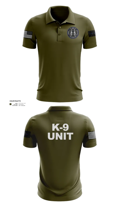 EPD K-9 87143983 Short Sleeve Performance Polo - 60