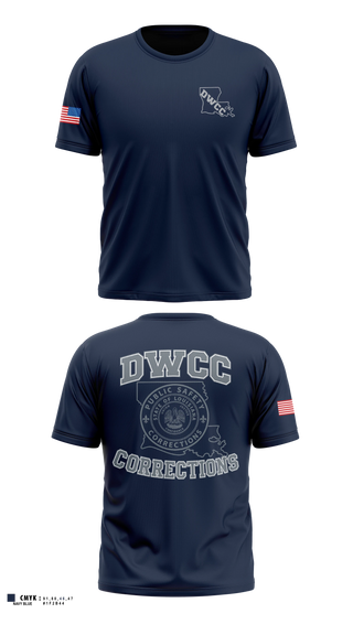 Short Sleeve Performance Shirt, David Wade Correctional Center, Police, Teamtime, Team time, sublimation, custom sports apparel, team uniforms, spirit wear, spiritwear, sports uniforms, custom shirts, team store, custom team store, fundraiser sports, apparel fundraiser