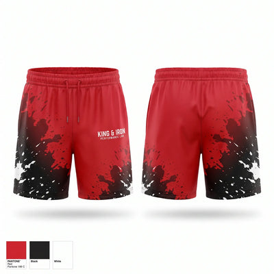 King & Iron Athletic Shorts With Pockets - 1