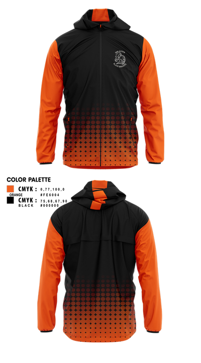 Van Buren Youth Soccer Association 88554810 Windbreaker - 3
