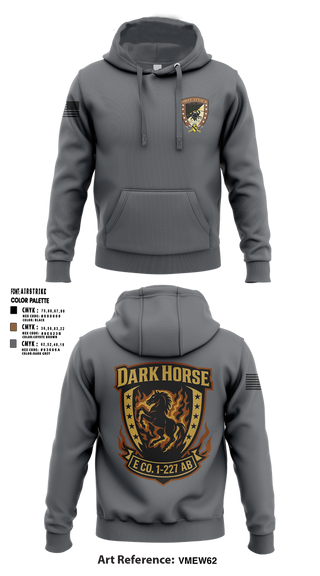 Hoodie, Echo Company, 1-227 AB, 1ACB, 1CD, , Teamtime, Team time, sublimation, custom sports apparel, team uniforms, spirit wear, spiritwear, sports uniforms, custom shirts, team store, custom team store, fundraiser sports, apparel fundraiser