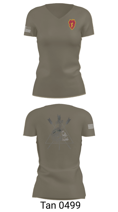 325th LSB 4209353 Women's Short Sleeve V-neck Shirt - 68