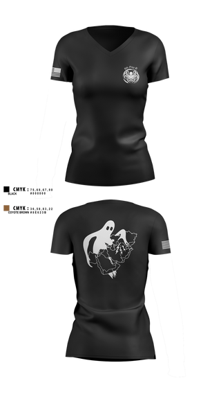 Womens Short Sleeve Vneck Shirt, A Co 8th Psy-B, Army, Teamtime, Team time, sublimation, custom sports apparel, team uniforms, spirit wear, spiritwear, sports uniforms, custom shirts, team store, custom team store, fundraiser sports, apparel fundraiser