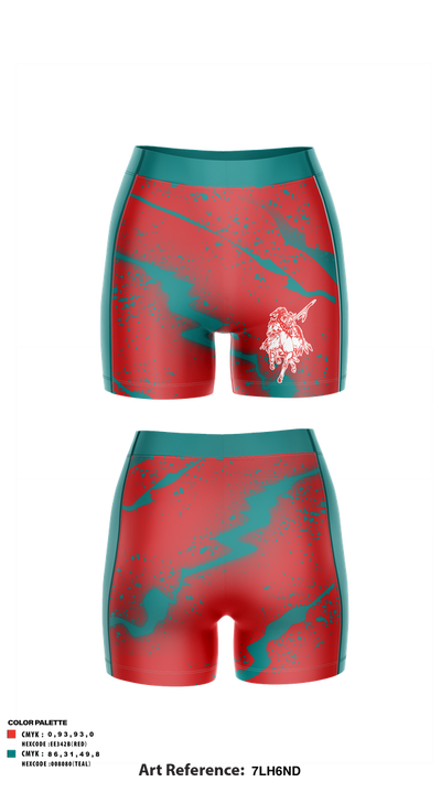 Pine Hill High School Volleyball 60405562 Track Shorts - 1