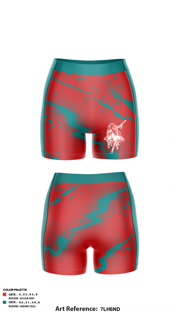 Track Shorts, Pine Hill High School Volleyball, Women's Volleyball, Teamtime, Team time, sublimation, custom sports apparel, team uniforms, spirit wear, spiritwear, sports uniforms, custom shirts, team store, custom team store, fundraiser sports, apparel fundraiser