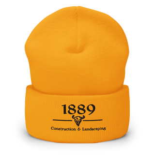 1889 Construction 13882855 Cuffed Beanie | Yupoong 1501KC
