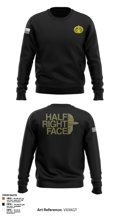C Co 2/397th 69046746 Crew Neck Sweatshirt - 3