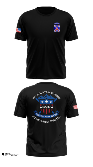 Short Sleeve Performance Shirt, Mountaineer Chapter Adjutant General Regimental Association, Army, Teamtime, Team time, sublimation, custom sports apparel, team uniforms, spirit wear, spiritwear, sports uniforms, custom shirts, team store, custom team store, fundraiser sports, apparel fundraiser