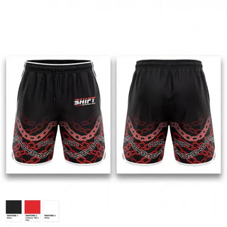 Athletic Shorts With Pockets, S.H.I.F.T, , Teamtime, Team time, sublimation, custom sports apparel, team uniforms, spirit wear, spiritwear, sports uniforms, custom shirts, team store, custom team store, fundraiser sports, apparel fundraiser