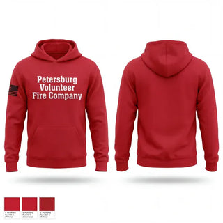 Hoodie, Petersburg Volunteer Fire Company, Fire Department, Teamtime, Team time, sublimation, custom sports apparel, team uniforms, spirit wear, spiritwear, sports uniforms, custom shirts, team store, custom team store, fundraiser sports, apparel fundraiser