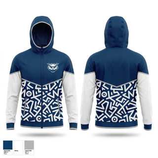 Windbreaker, Founders Owls, Women's Basketball, Teamtime, Team time, sublimation, custom sports apparel, team uniforms, spirit wear, spiritwear, sports uniforms, custom shirts, team store, custom team store, fundraiser sports, apparel fundraiser